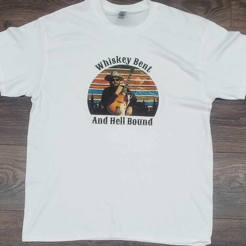 Hank Williams Jr. Tshirt new up to 5X
